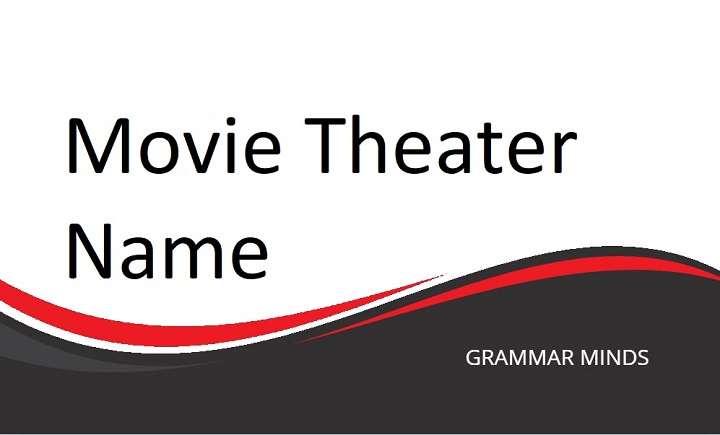 The Art of Naming a Movie Theater: Creating Memorable Experiences