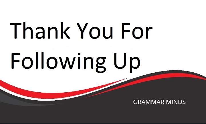 SEO Friendly Title: 10 Alternatives to “Thank You for Following Up” for Professional and Casual Conversations