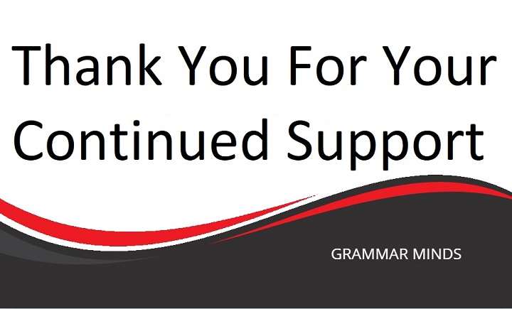 Thank You for Your Continued Support: Meaning, Alternatives, and Usage in Different Contexts