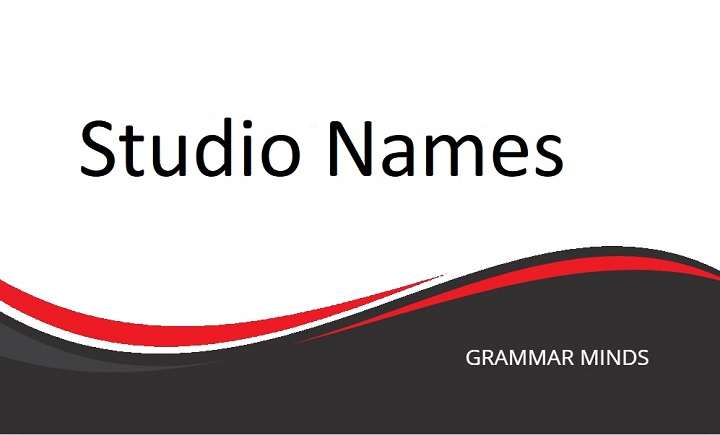 The Ultimate Guide to Choosing the Perfect Studio Name